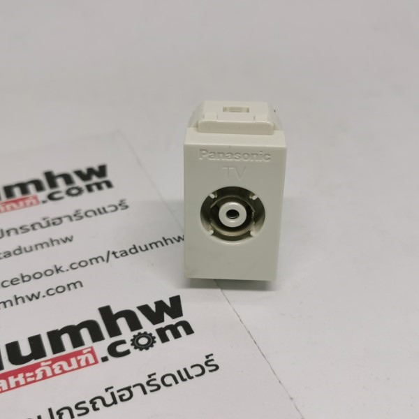 B0088 ปลั๊กเสียบสายทีวี รุ่นใหม่ Panasonic ปลั๊กเสียบสายทีวี รุ่นใหม่ (ยี่ห้อ Panasonic) - Image 1