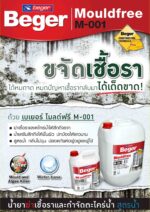 BEGER M-001 น้ำยาฆ่าเชื้อราและกำจัดตะไคร่น้ำ 5 ลิตร - Image 3