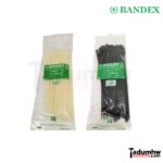 BANDEX เคเบิ้ลไทร์ สายรัด หนวดกุ้ง สีขาว-ดำ - Image 5