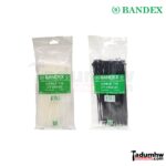 BANDEX เคเบิ้ลไทร์ สายรัด หนวดกุ้ง สีขาว-ดำ - Image 4