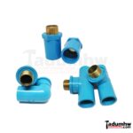 PVC ข้อต่อเกลียวนอก ข้องอเกลียวนอก สามทางเกลียวนอก ทองเหลือง หนา13.5 ขนาด 1/2" (4หุน)