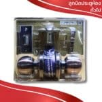 BENHUR ลูกบิดประตู AC สีรมดำ หัวกลมมน (จานใหญ่) รุ่น BHC3000AC B*P - Image 2